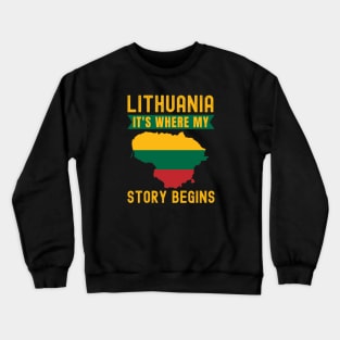 Lithuanian Crewneck Sweatshirt